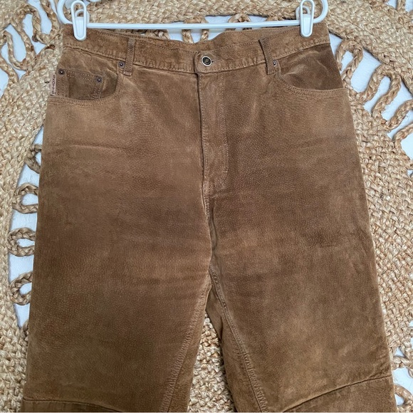 COPY - Vintage Skotts Suede,  100% suede leather pants. - Picture 6 of 9